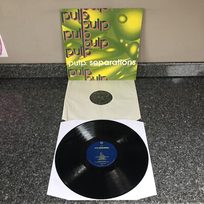 LP VINYL PULP ALBUM SEPERATIONS FIRE 11026 UK 1ST PRESS 1992 EX/EX+