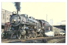 RR Postcard  Steam Locomotive Grand Trunk Western 4-6-2 Pacific #5629