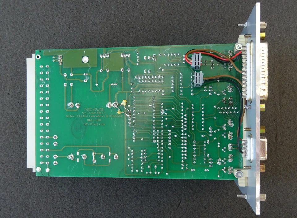 Multiplicador de interfaz NEXUS UNI-SV Interface Board placa uP 19" ranura Foto 4 de 4