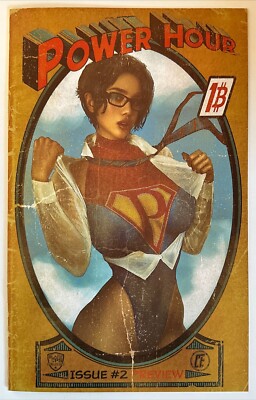 Power Hour #2 Preview 2023 NM+ Shikarii Sasha Calle Supergirl Trade Press LE500