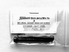 M4 X 45mm Socket Hd Screws - Mufflersilencer Replacemt. 12.9 Alloy Steel 