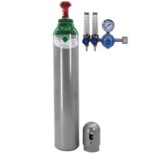 Bombola di gas Puro 4,8 Argon 100% 1.7m3 di saldatura 8 litri TIG MIG +riduttore