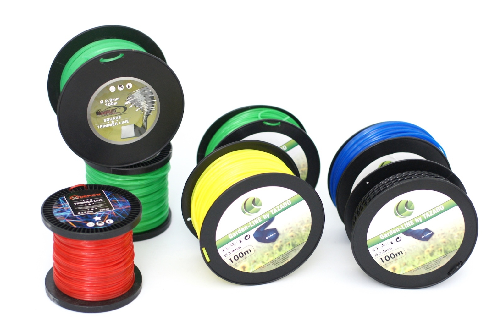 100m Mähfaden Trimmerfaden Ersatzfaden Faden für STIHL Motorsense