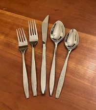 Ekco CORSAIR Stainless Flatware Burnished Handle - Choice