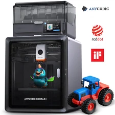 （OPEN BOX）ANYCUBIC Kobra S1 Combo Core XY 3D Printer 600mm/s Multicolor Printing