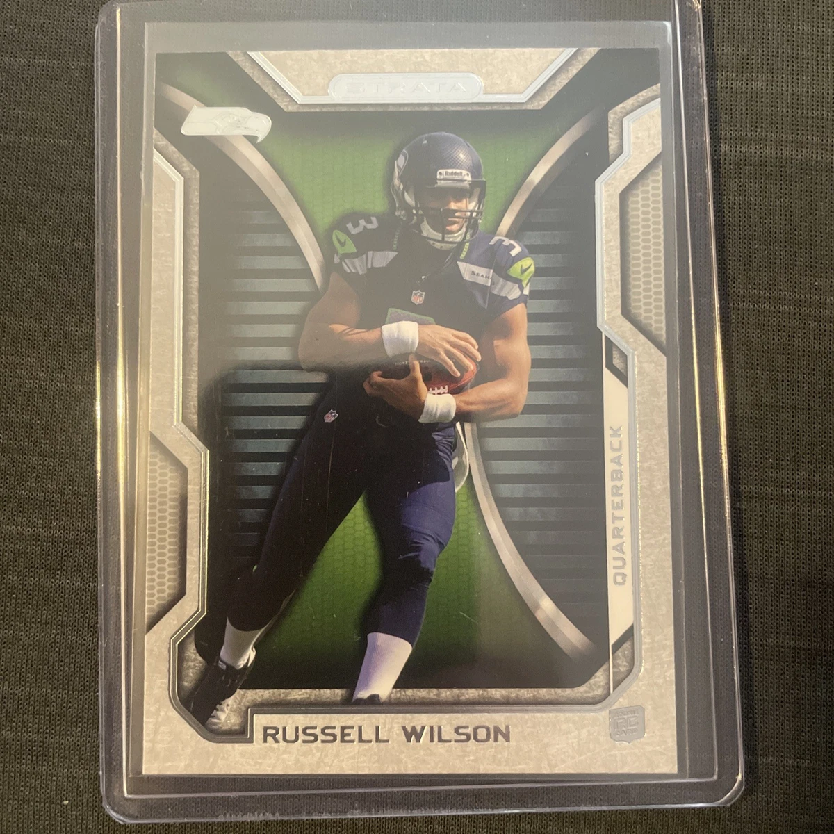 Topps Russell Wilson Football Rookie Sports Trading Cards
