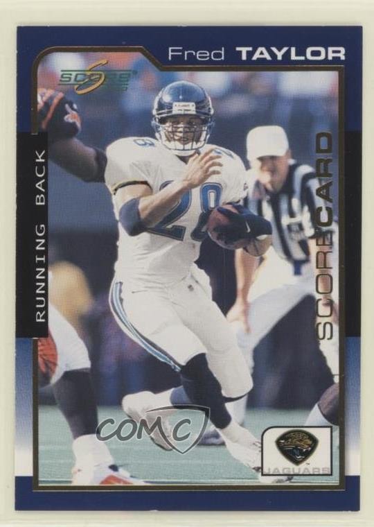 2000 Score Scorecard 271/2000 Fred Taylor #85 03xg