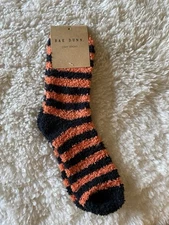RAE DUNN striped COZY Socks  Sz 4-10  Super Cute