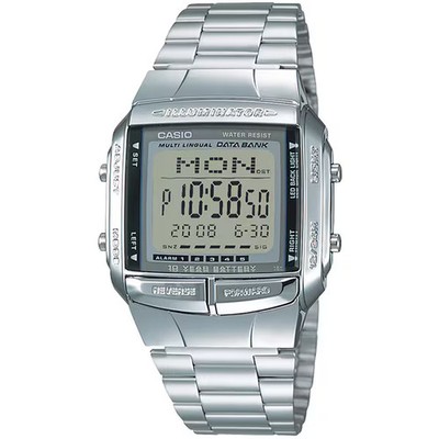 Casio Collection DB-360-1AJH Men's Silver Watch New