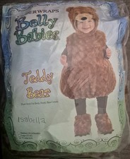 Underwraps Teddy Bear Costume XL 4-6 years Brown Padded Plush Polyester