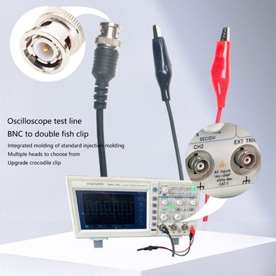 Oscilloscope Probe 110cm BNC Oscilloscope Measuring Leads Stable Connection