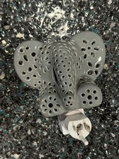 Ceramic Gray Elephant Night Light