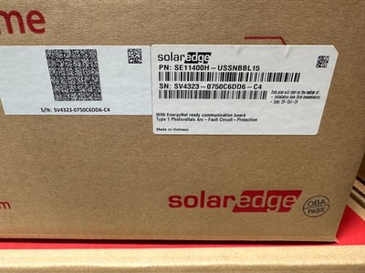 Solaredge Home Hub Single Phase Inverter SE-11400H-Storage Inverter/USMNBBL15/14