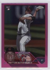 2023 Topps Chrome Update Pink Refractor Peyton Battenfield #USC102 15vt