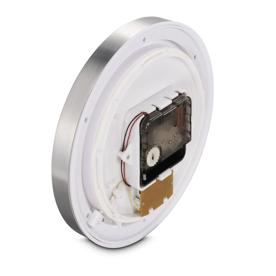 Hama Badezimmeruhr Wanduhr Wand Uhr Bad Saugnäpfe + Thermometer ohne Ticken 17cm - Bild 4 von 4