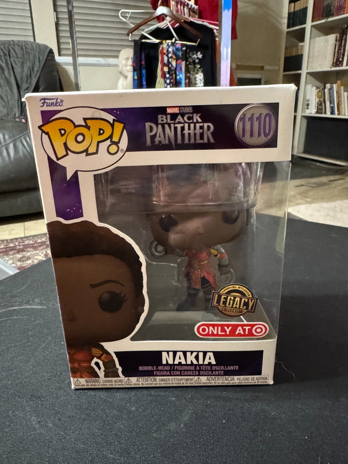 Funko POP Marvel Comics Black Panther Nakia  #1110  w/ship