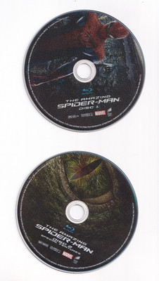 The Amazing Spider-Man Blu-Ray 2012 Disc Only EXMT