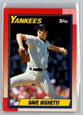 1990 Topps #160 Dave Righetti