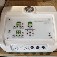 4 in 1 Microdermabrasion Facial Machine. MACHINE ONLY. NO POWER CORD. AS IS.
