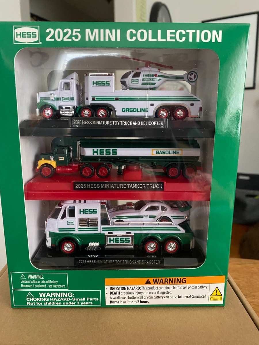 Hess Mini Collection Hess Truck 2020 Hess Trucks 2025-----3 Pack