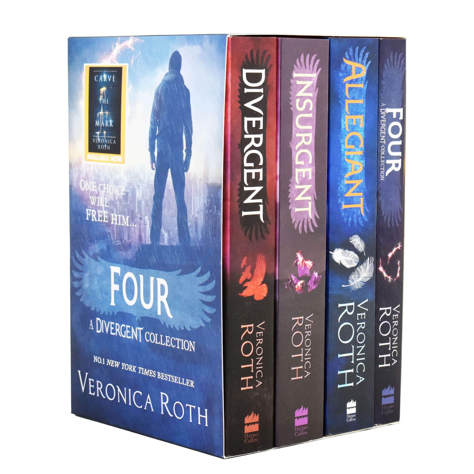 Divergent Series Collection 4 Books Box Set by Veronica Roth Divergent,Allegiant - Image 13
