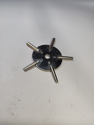5 PRONG female BENCH KEY - WATCHMAKER / JEWELER size 2,4,6,8 & 10