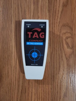 NEW RF 8.2MHZ HANDHELD DETECTOR VERIFIER FOR HARD TAGS AND LABELS