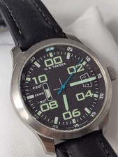 Mens Watch, N.B. Yaeger Delta Tendence pilot automatic watch