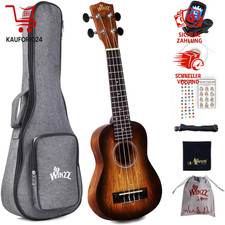 Ukulele 21 Anfänger Set mit Tasche, Stimmger...