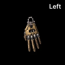 Mechanical Hand Pendant. Movable Metal Fingers. Cyberpunk Jewelry. Gifts for BJD