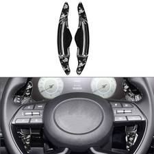 Prolunga paletta cambio volante per Hyundai Elantra Genesis G70 Sonata blk