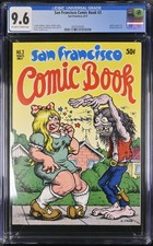 SAN FRANCISCO COMIC BOOK #3 (1970) - CGC GRADE 9.6 - PRINT MINT ROBERT CRUMB ART