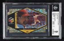 1999 Upper Deck HoloGrFX Future Fame Gold Mark McGwire #F3 BGS 9 MINT 0q3