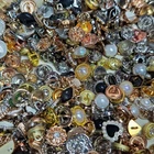 Vintage-now Costume Jewelry makeing Lots button Read Description 50pcs