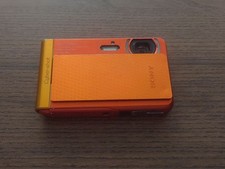 Sony Cyber-shot DSC-TX30 Orange 18.2MP Digital Camera 5x Zoom From Japan