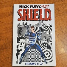 Marvel Comics Nick Fury Graphic Novel Jim Steranko First Printing
