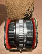 Vintage Vivitar Automatic Tele Converter 2X-1 With Case  Lens Covers Camera