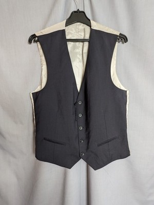 Tonello Herren Weste Wolle Mohair | Made in Italy | Größe 50