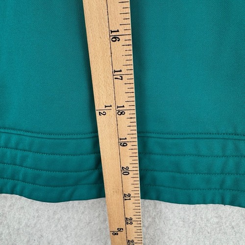 Nike Therma-Fit Full Zip Hoodie Youth Large Teal Fleece Lined Stretch Elite Boys - Picture 6 of 8