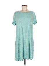 Mary Square Women Green Casual Dress M