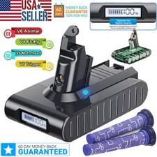 21.6V 9500mAh Battery For Dyson V6 SV03 SV04 SV05 SV08 DC58 DC59 DC62 / Filters