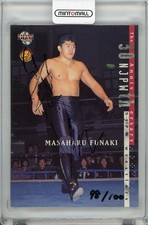 2002 BBM New Japan Pro Wrestling Yuji Funaki Hand-Signed Damaged /100