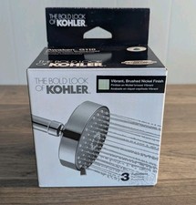 Kohler 72419-G-BN Awaken Shower Head, 3 Sprays, Vibrant Brushed Nickel