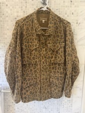 EUC FRAME Le Safari Leopard Jacket Size XS Women’s $400+ Excellent