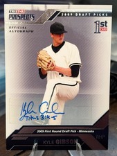 2009 TRISTAR Prospects Plus Autographs #17 Kyle Gibson 5/199