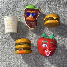 McDONALD'S CHANGEABLES Happy Meal Transformers Toys Lot of 5 Vintage 80s 90s L