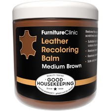 Medium Brown Leather Dye for Furniture Couches Car Seats Restore Scratched Faded