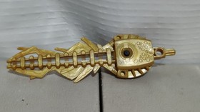 LEGO Bionicle - Inika Light Up Flame Sword - Gold - Part # 55824c01 - From 8727 