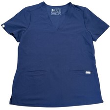 FIGS Casma Scrub Top Womens Medium Classic Fit, 3 Pockets Stretch Anti-Wrinkle