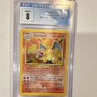 Wizards of the Coast Charizard 4/102 Base Set Unlimited Holo Rare CGC 8 Eng 1999